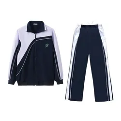 school class dress autumn sports cotton long sleeve college suit