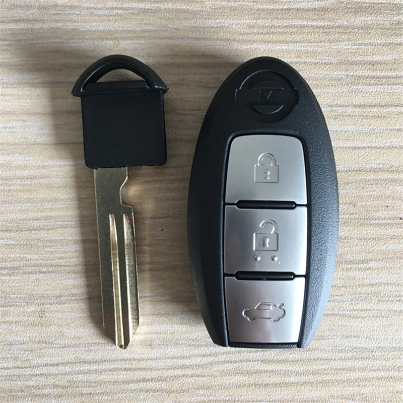 

3 Buttons Car Keyless Smart Remote Key 433Mhz with ID46 Chip for Sentra Sylphy Sunny Bluebird Intelligent Smart Key