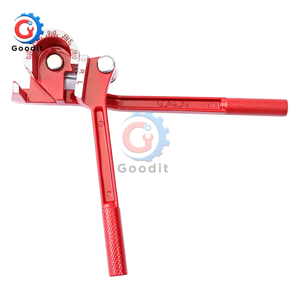 6 8 10mm Metric Brake Line Brass Copper Tube Pipe Manual Bending Tool Type Fuel Brake Pipe Bender Bender Hand Tool