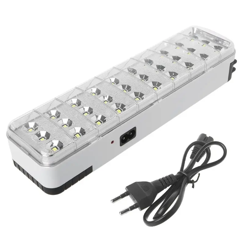 30led multi-função luz emergência recarregável led lâmpada segurança 2 modo para casa acampamento ar livre