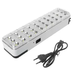 Lampe sécurité multifonctionnelle à 30LED, Rechargeable, 2 modes, éclairage d'urgence, pour camping, maison extérieur