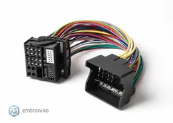 40 Pin Quadlock Extension Adapter Kabel Plug Play Kabelboom Voor Bmw Citroen Ford Mercedes Peugeot Vw Audi Seat Opel skoda