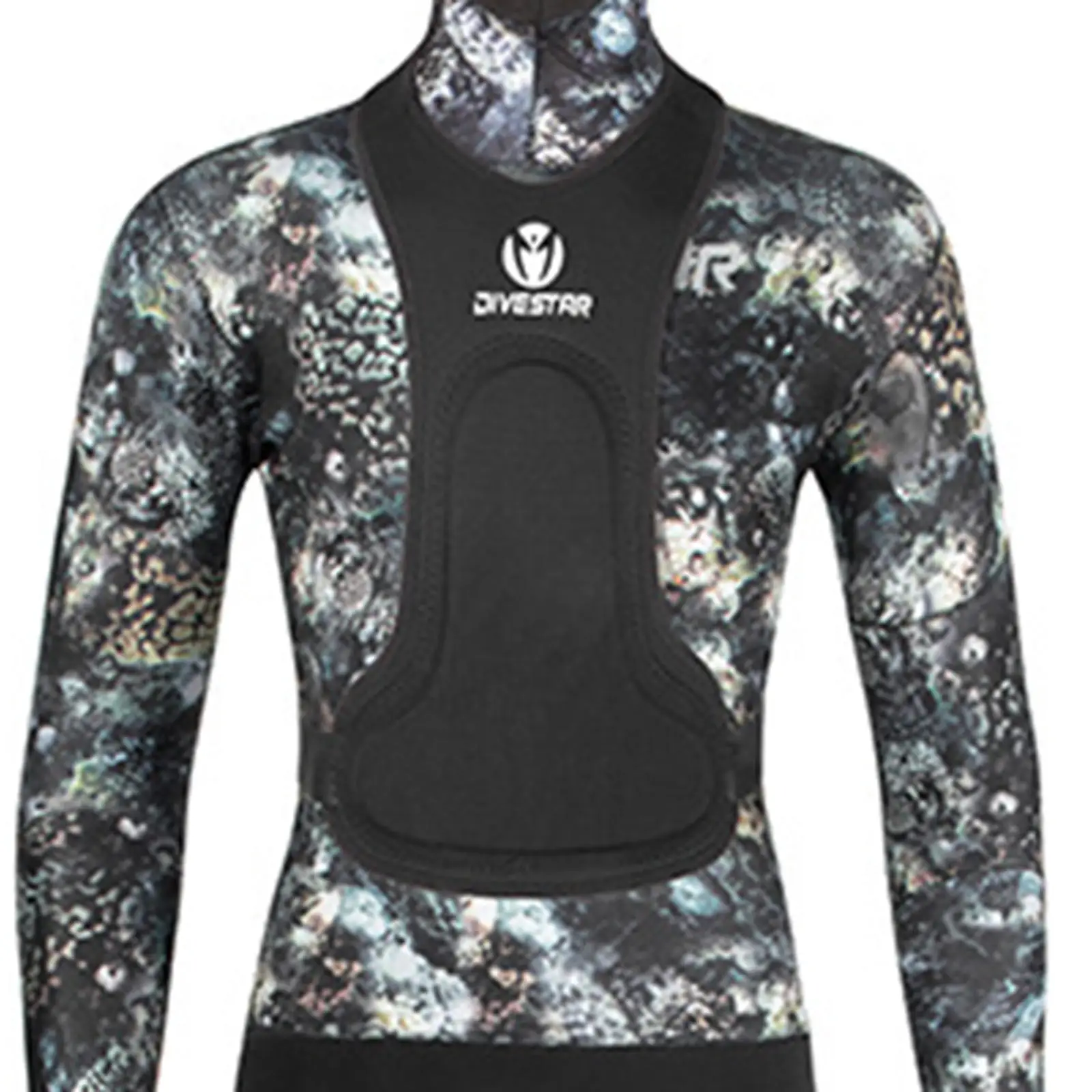 Neopren göğüs yükleme Pad kalınlaşmak 8mm dalış göğüs yelek balıkçılık avcılık Spearfishing balıkçı serbest dalış kadın erkek