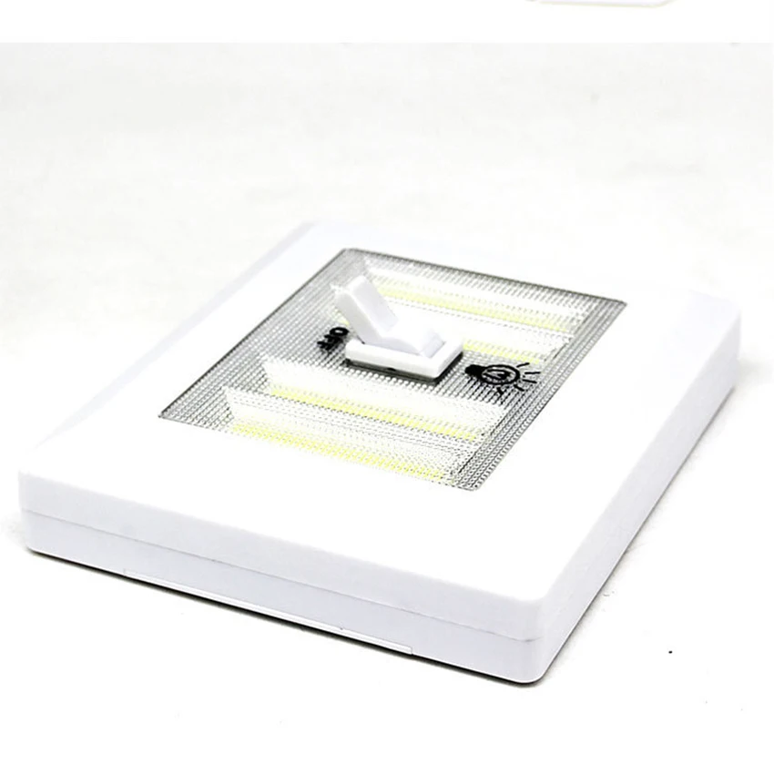 Luz ultra brilhante magnética da noite do armário sem fio do interruptor iluminado da parede do diodo emissor de luz da espiga para corredores, quartos a pilhas