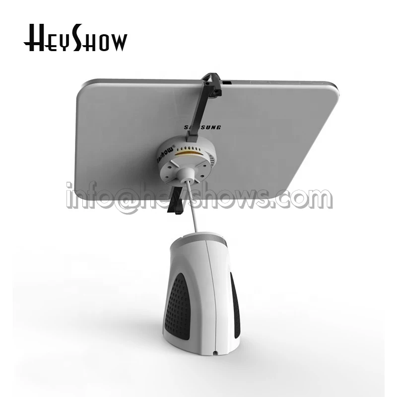 แท็บเล็ตความปลอดภัย Anti-Theft ALARM Stand CLAMP สําหรับ iPad Apple Huawei Samsung Xiaomi Pad พร้อมสัญญาณกันขโมย 6x ป้องกัน