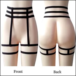 1PC Sexy Underwear Elastic Cage Leg Garter Belt Harness Suspender Strap Underwear HollowIntimates Accessories