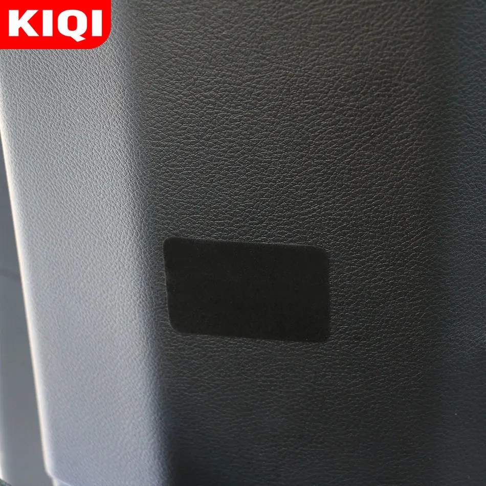 KIQI 2Pcs Accessories for Opel Astra J Insignia Astra G Corsa Zafira B Mokka Vivaro Meriva Car Noise Cancelling Sticker