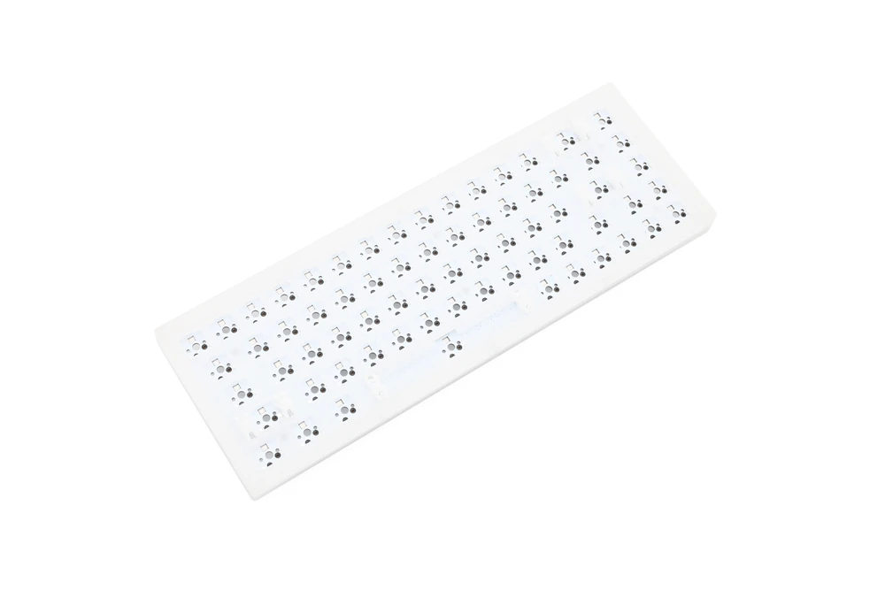 Imagem -04 - Zeeyoo-kit Teclado Mecânico Personalizado Pcb Case Hot Swappable Suporte Switch Socket Efeitos de Iluminação Acrílico Case 65 68 Key