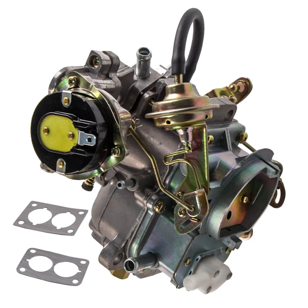 New Carburetor w/ Electric Stepper Motor For Jeep CJ-7 1981 1982 1983 1984 1985 1986