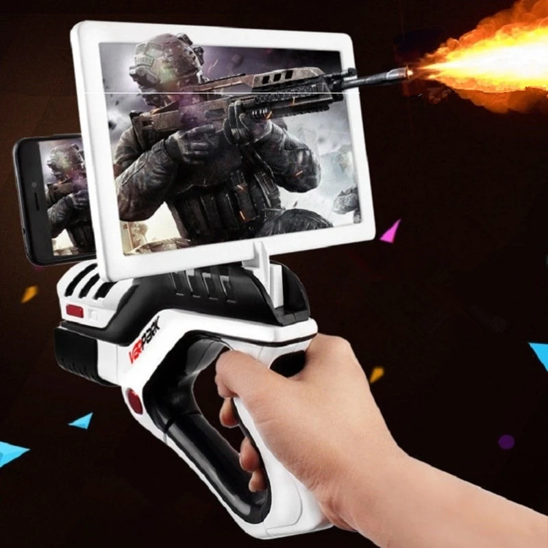 Smart Creator AR Game Gun Toy Fun Sports Airsoft Air Guns Multiplayer Interactive Virtual Reality Shoot Bluetooth Control Game