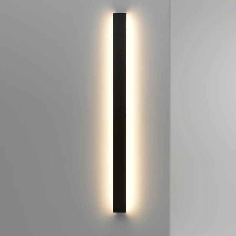 Modern Minimalist Long Wall Sconces Indoor Dimmable Wall Lamp for Bedroom Wall Light Fixture Home Decor Wall Sconce Lighting