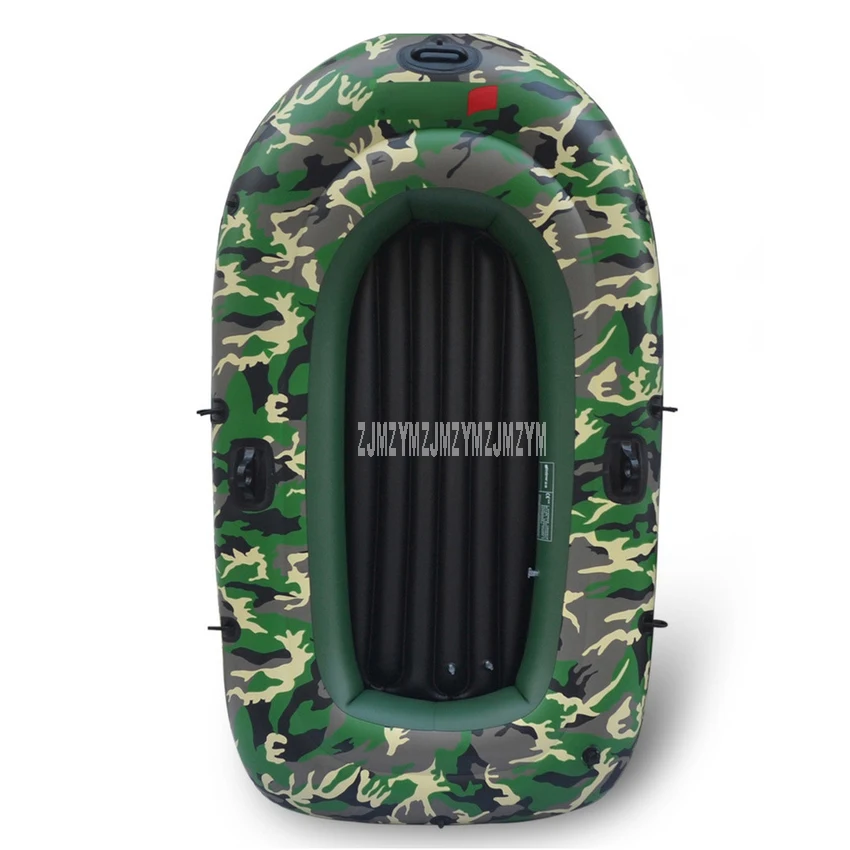 جديد 2 شخص بولي كلوريد الفينيل قارب تجديف قابل للنفخ ماكس تحميل الوزن 175 كجم سلامة الإنقاذ البلاستيكية قارب صيد مجموعة مع مجداف ومضخة التضخم #3