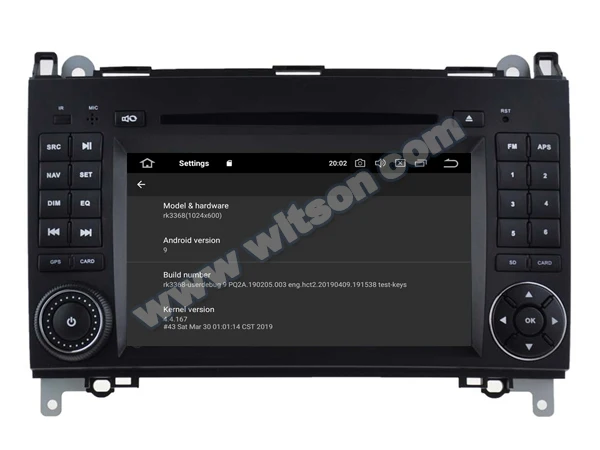 WITSON PX5 Android 12 CAR DVD PLAYER FOR BENZ A CLASS(W169) B CLASS(W245) Viano Vito Sprinter V-CLASS radio car audio stereo