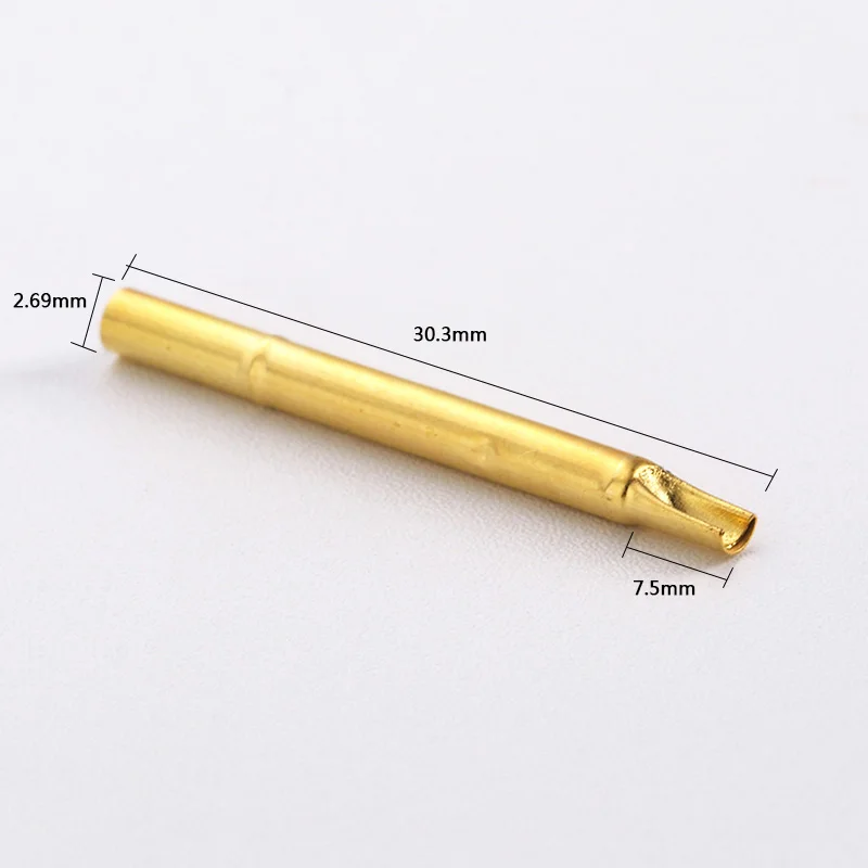 100pcs/pack R156-4S Test Needle Sleeve 2.67mm Welding Wire Sleeve ICT Special Probe Sleeve