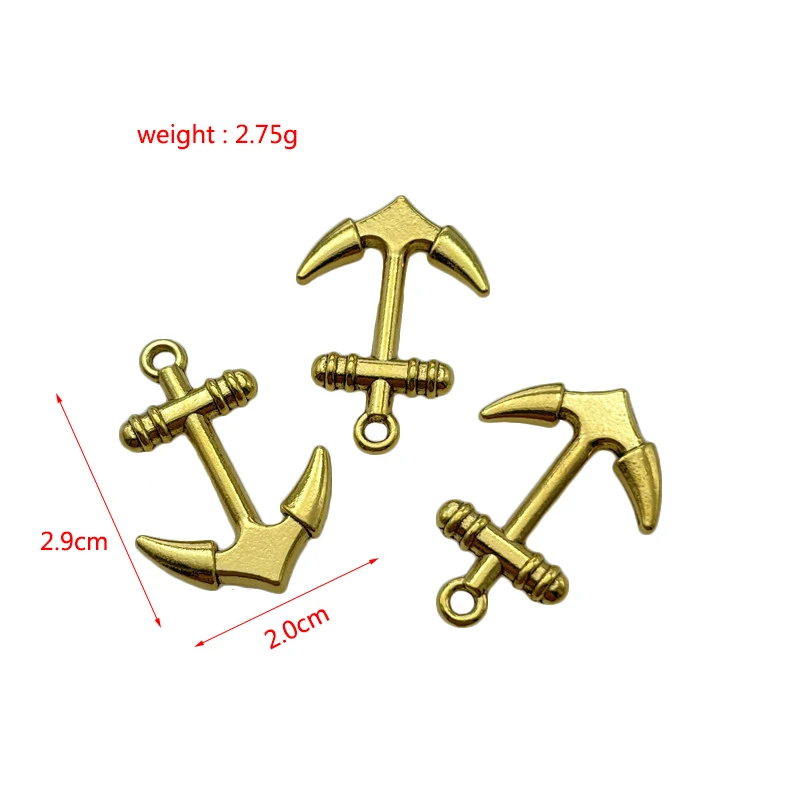 JunKang  Zinc Alloy Amulet Anchors Rope Sea Charm Pendant DIY Handmade Necklace Bracelet Jewelry Findings Accessories Making
