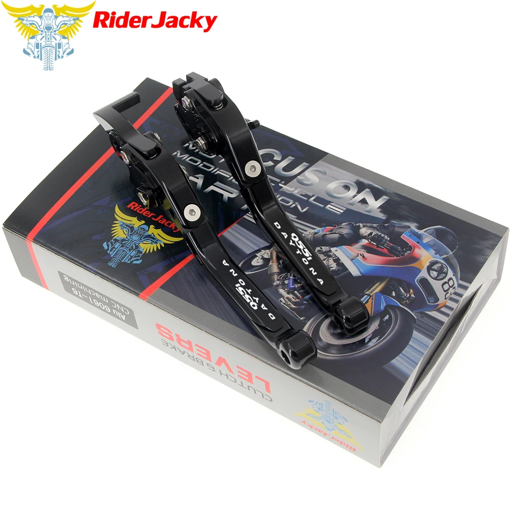 

Складные Выдвижные рычаги тормозной муфты Riderjacky для Triumph DAYTONA 955i 2004 2005 2006 CNC