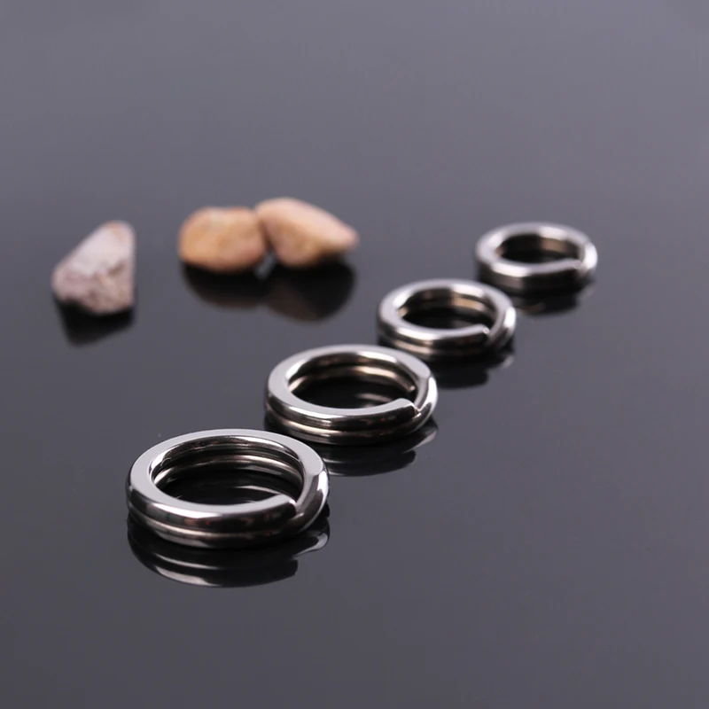 LSP Fishing Anillos Partidos Acero Inox – Conector Doble Giratorio - imagen 2