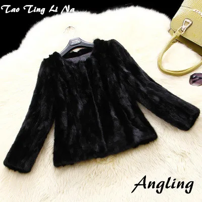 Top brand Short 2020 Women Autumn and Winter Mink Fur Coat H6  high quality