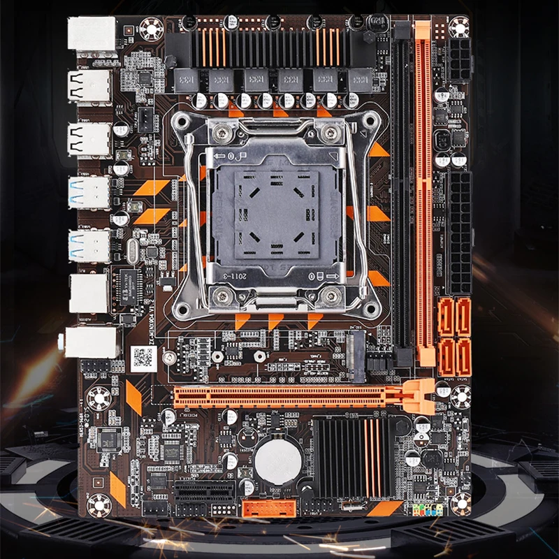 Computer motherboard X99D3 small board LGA2011-3 pin DDR3 PCI-E interface MICRO-ATX motherboard M.2NVME interface motherboard