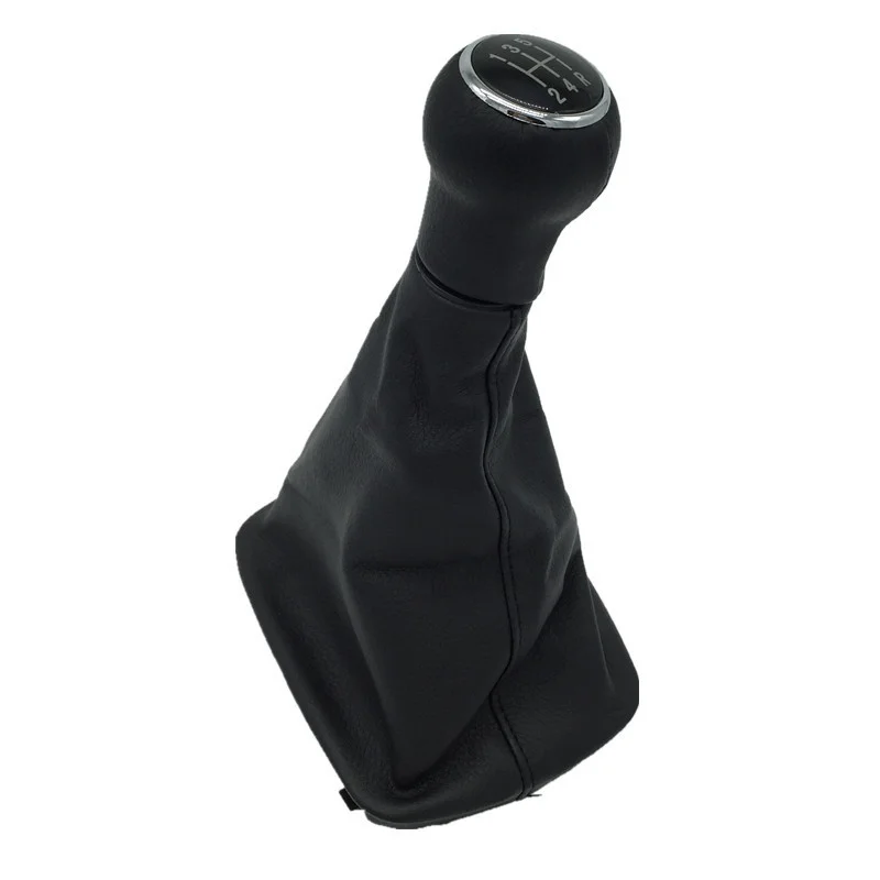 5/6 Speed Car Gear Shift Knob Lever Shifter Stick Gaitor Boot Cover Case For Audi A6 C5 A4 B5 A8 D2 1997 1998 1999 2000 2001