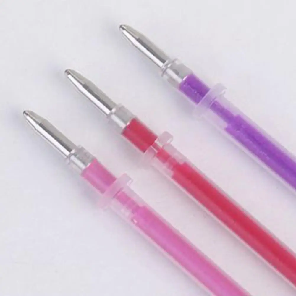 핫 세일! 12/24/36/100 개 멀티 컬러 1mm 필기구, 페인팅 젤 펜, 교체 가능한 리필