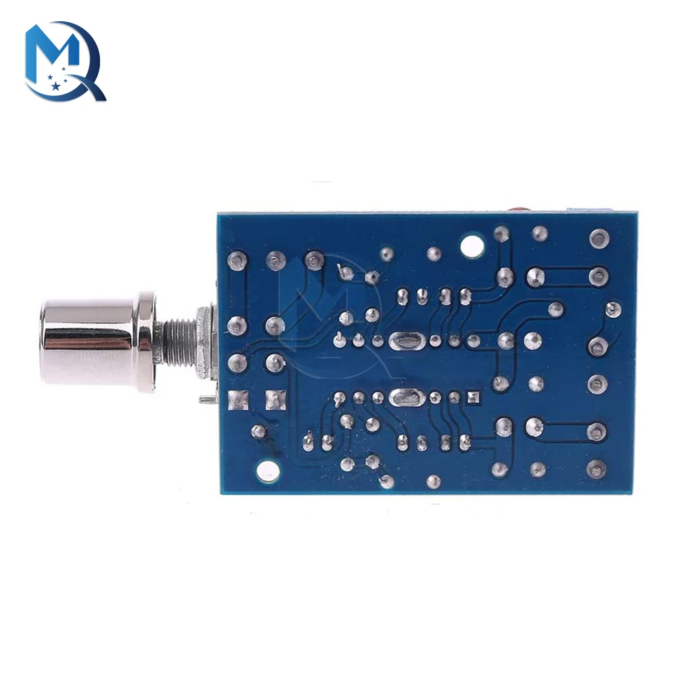 AC 5-9V DC 5-12V TEA2025B Mini Audio Amplifier Board 3W + 3W Dual Stereo 2.0 Stereo Channel Desktop Speakers Amplifier Board