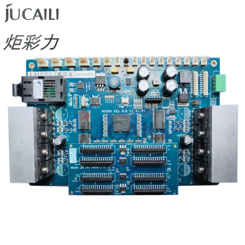 Jucaili solvent/flatbed 60x90/20x30cm printer hoson 4 heads board for Epson xp600 carriage/main board for Xuli Allwin printer