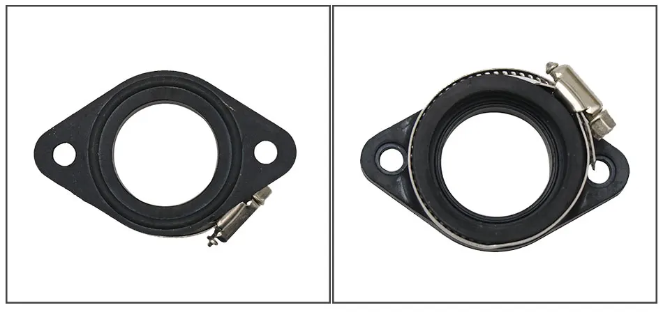 ZSDTRP Motorrad Vergaser Adapter Einlass Ansaugrohr für PWK 21/24/26/28/30/32/34mm PE26/28/30mm TM28/32/34 Carb Pit Dirt Bike – Detail 5