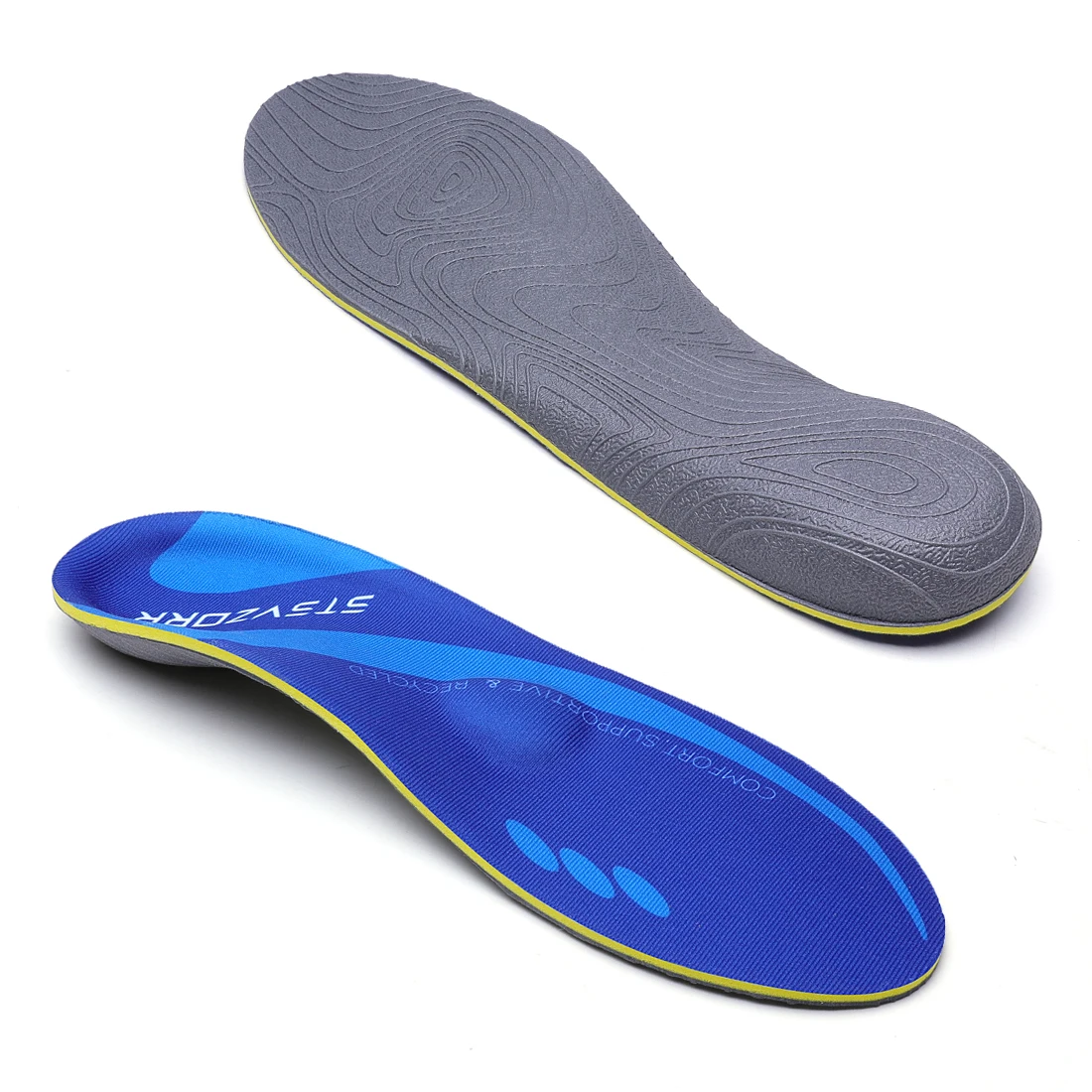 Fußgewölbestütze für Mittelfußknochen, orthopädische Einlage bei Plantarfasziitis, orthopädische Einlagen für Plattfüße, Fersenkissen für Sportschuhe. – Detail 24