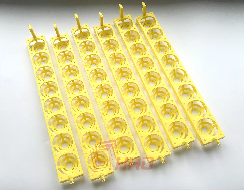 6 pcs 48 Cell Automatic Egg Incubator automatic egg turning Chicken Plastic Egg Tray for Incubator Hatcher Poultry Tools Parts