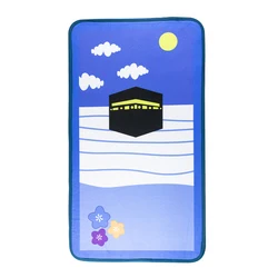 Kids Prayer Mat Islam Muslim Prayer Rug Soft Worship Mats Eid Mubarak Ramadan Gift