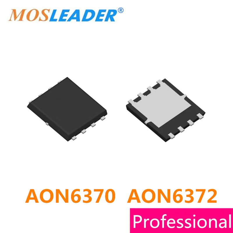 

Mosleader AON6370 AON6372 DFN5X6 100 шт. N-Channel QFN8 30V 47A высокого качества