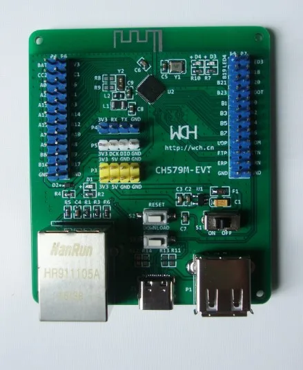 

Ch579m CH579 development board evaluation board Bluetooth ble4.2 Ethernet USB device / host