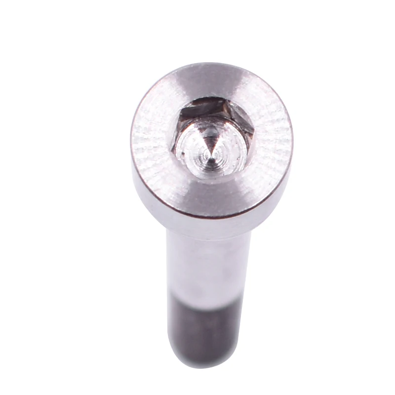 TWTOPSE M8*70 Titanium Alloy Bicycle Bike Headset Cap Bolt For Brompton Folding Bike Cycling BMX Stem Screw Bicycle 18.2g Parts - view 2
