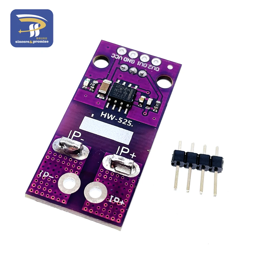 50A 100A Hall Current Sensor Module Linear Analog AC DC 3.3V-5V ACS758 ACS758LCB-050B 100B-PFF-T For Arduino RC Model Connector