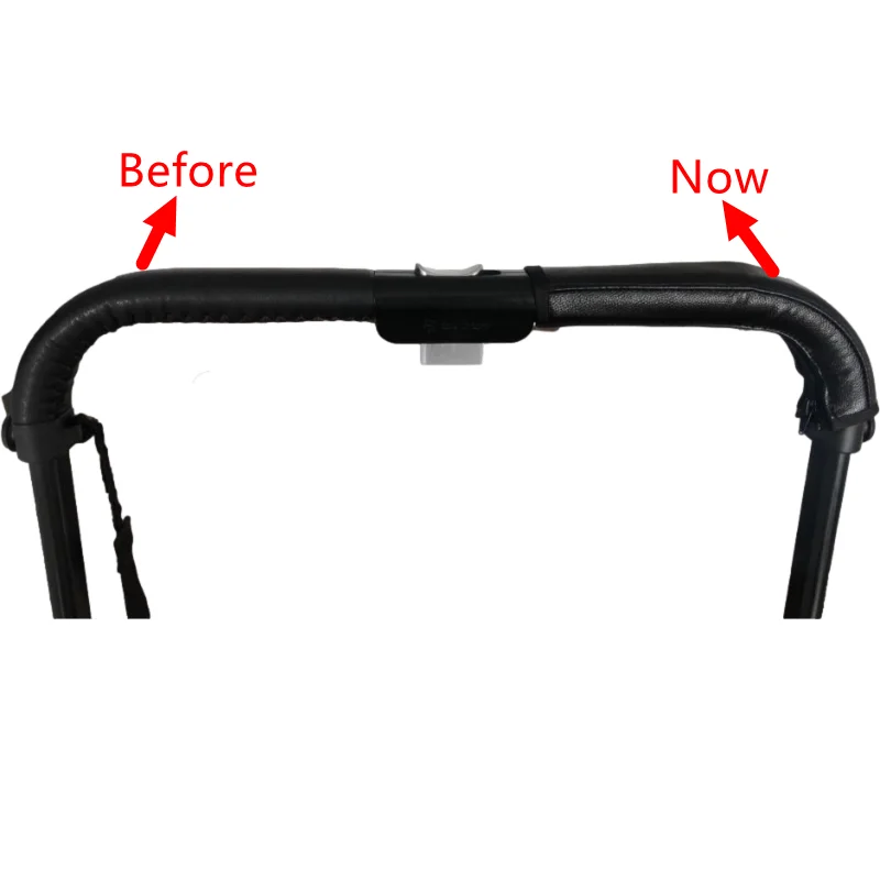 Leather Pu Armrest Cover For Cybex Priam Stroller Handles Protective Cases Cover Bumper Covers Handle Pram Bar Accessories