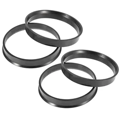 Uxcell 플라스틱 자동차 허브 중심 링 휠 보어 센터 스페이서, 60.1mm ~ 64.1mm