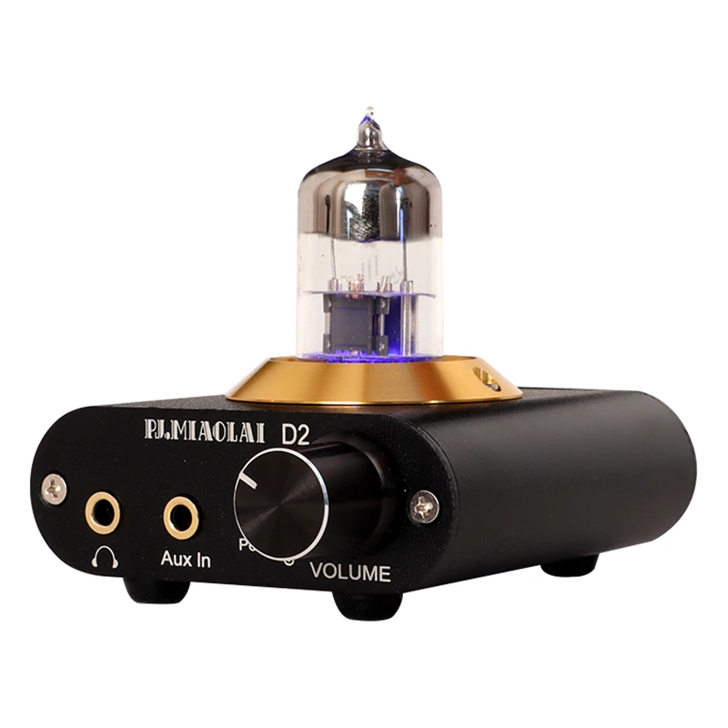 Music enthusiast design small mini 6N3 tube preamplifier/headphone audio amplifier