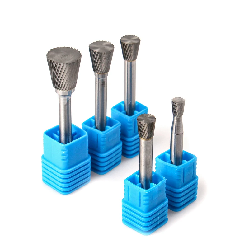 HEDA N Type Head Tungsten Carbide Alloy Rotary File Tool Point Burr Die Grinder Abrasive Tool Drill Milling Carving Bit