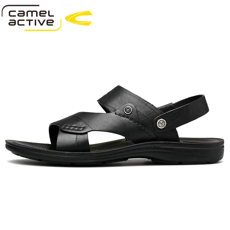 Camel Active 2021 New Brand Genuine Leather Shoes Summer New Large Size 47 Men Sandals Men Sandals Fashion Sandals And Slippers