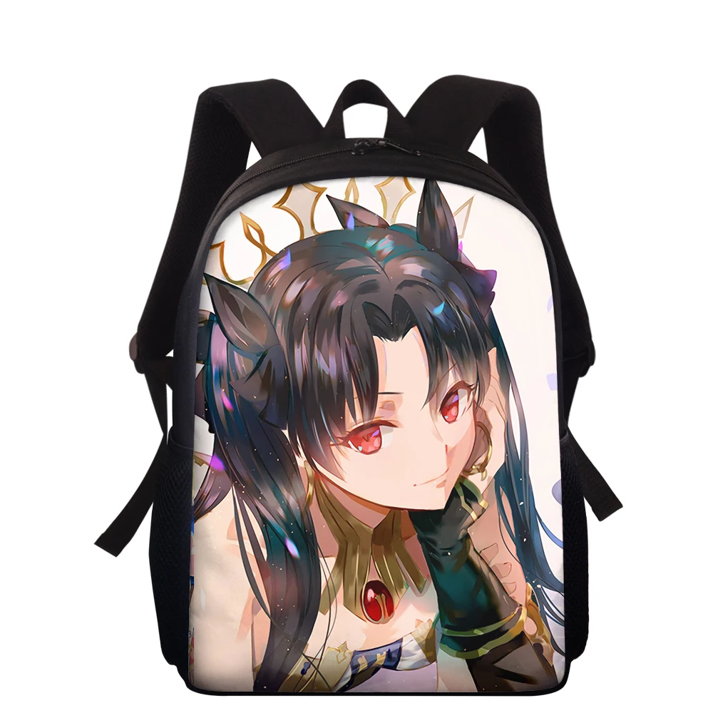 ELVISWORDS Customize School Bags Anime fate Printing Backpack For Women Kids Bagpack Girls Boys Book Bag Fashion Mochila Escolar