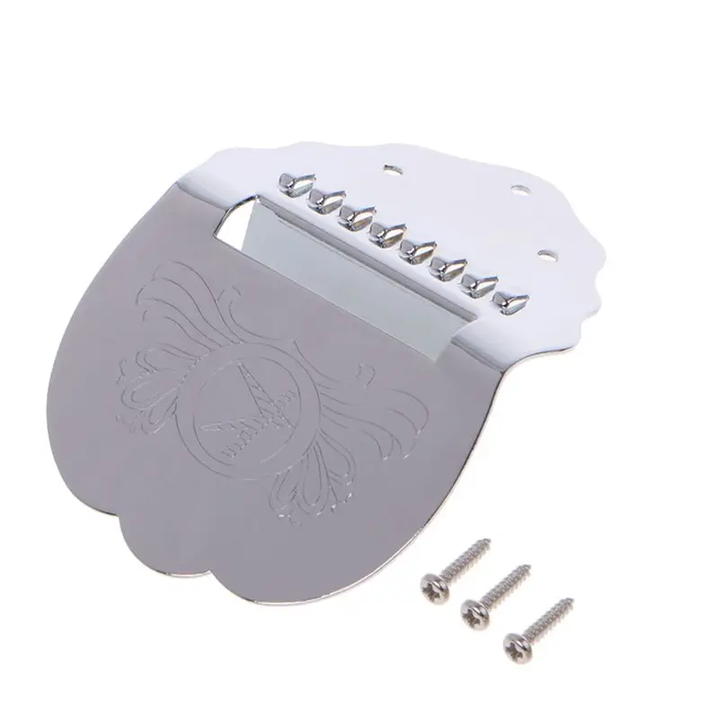 Neue Marke Saitenhalter Mandoline Gitarre überbackene kurze Chrom