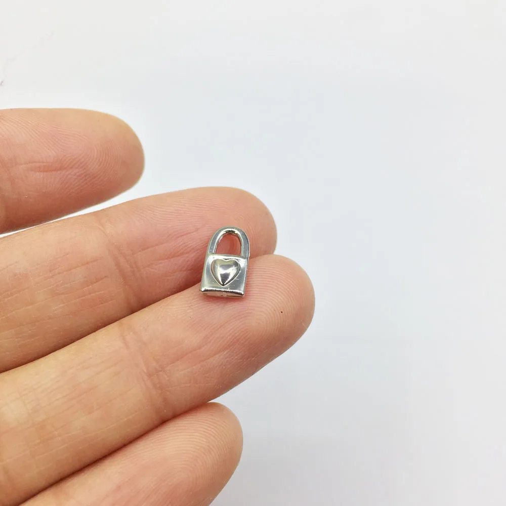 Eruifa – breloques en forme de cœur pour collier, boucle d'oreille, bracelet, bijoux, fait à la main, 2 couleurs, 5x10mm, 20 pièces, vente en gros