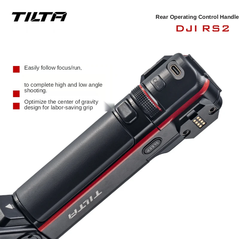 Tilta TGA-ARH2 TGA-ARH RS2 Rear Operating Control Handle for DJI RS2 RS3 RONIN Handheld Gimbal