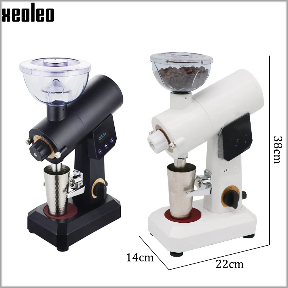 XEOLEO Filter Coffee grinder 150W Coffee grinder Fixed quantity grinder Ghost teeth Coffee Milling machine 200g Electric miller