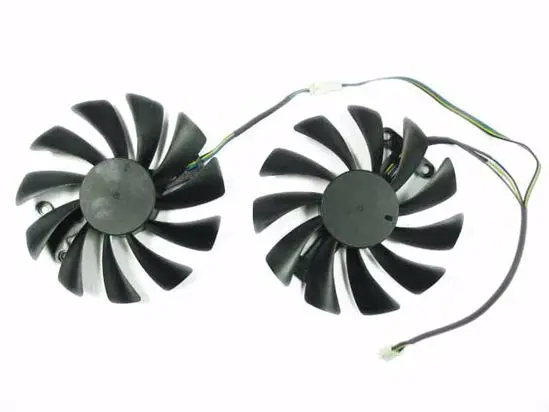 APISTEK Rotek GAA8S2U PFTA DC 12V 0.45A 4-Wire Graphics Fan