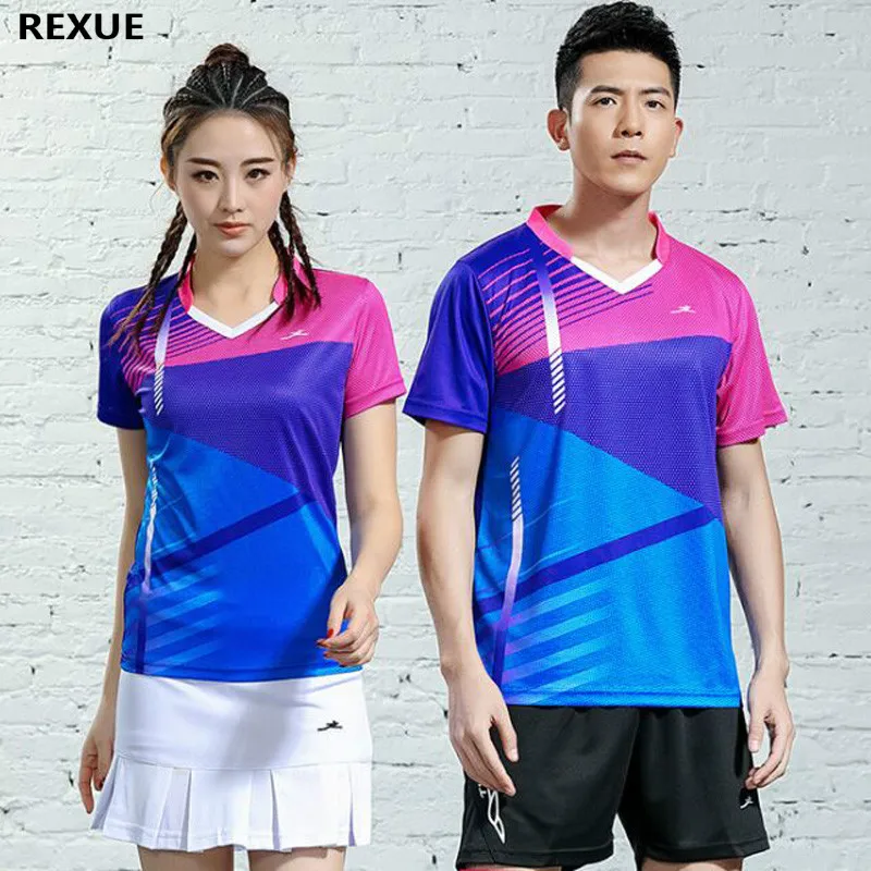 Camiseta de tenis de bádminton para mujer, jersey de tenis de mesa, ropa informal para jóvenes, ropa de ping pong, uniforme de entrenamiento de equipo para niñas