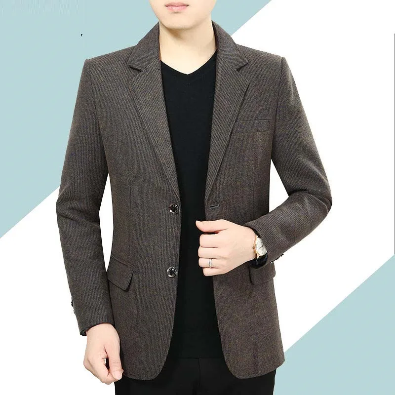 Brand Men Blazers 2019 Autumn Men's Tuxedos Formal Occasions Casual Coat Male Breasted Men's Office Business Blazers Suit Jacket