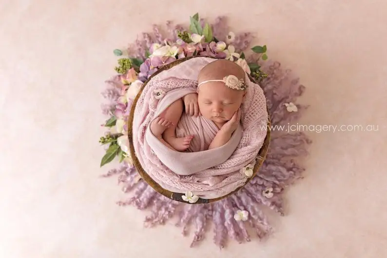 Newborn Photography Props Blanket  Newborn Photo Shoot Photo Backdrop Blanket Wrap Swaddling