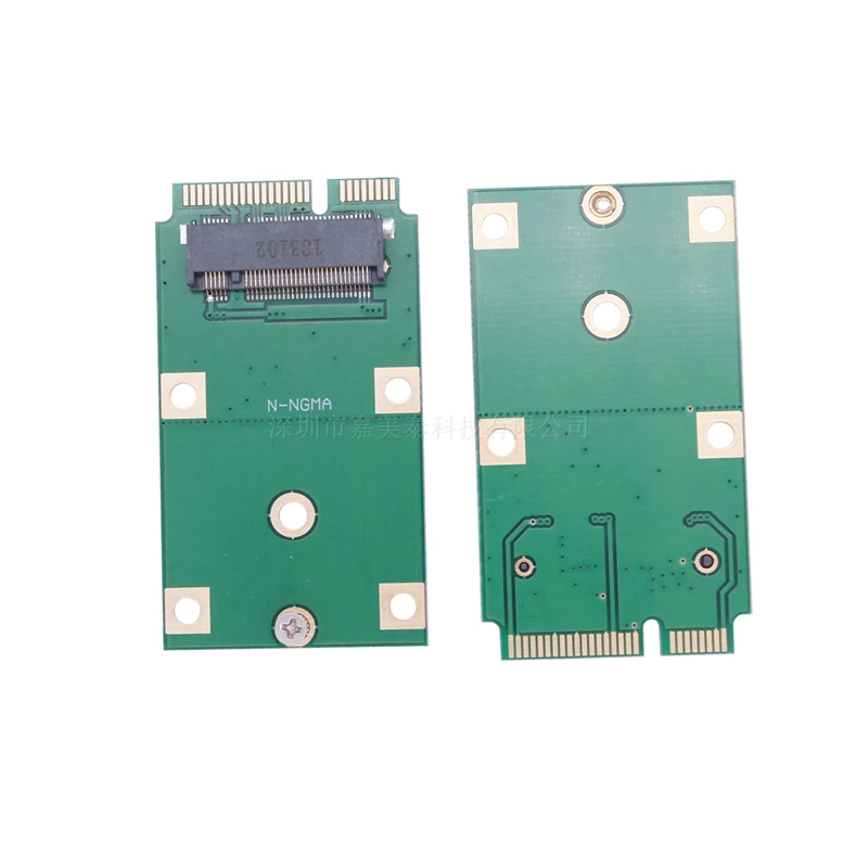 Advanced 2018 Computer Adapter Mini PCI-E 2 Lane M.2 NGFF 30mm 42mm SSD To 52pin MSATA Adapter Card Gifts